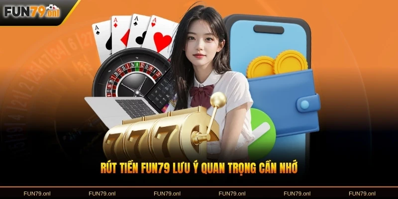Rút tiền FUN79 lưu ý quan trọng cần nhớ